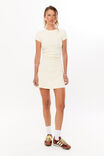 Tattiana T-Shirt Ruched Mini Dress, LEMON PUFF - alternate image 1