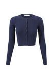 Quinny Cable Knit Cardi, ALL STAR NAVY - alternate image 6