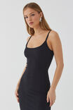 Mimi Maxi Dress, BLACK - alternate image 2