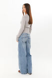 Low Rise Baggy Jean, ARCTIC BLUE - alternate image 4