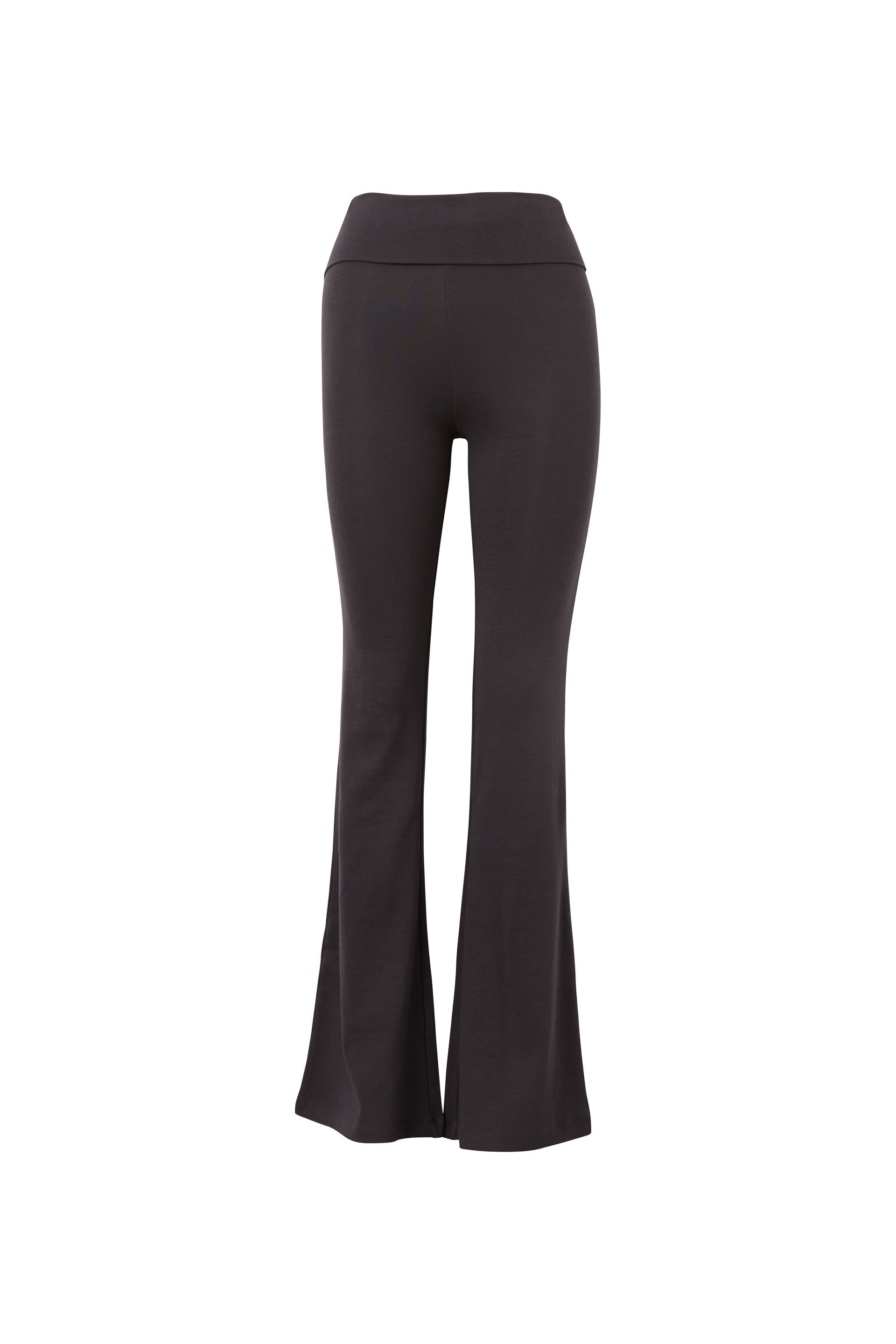 Tight black flare pants shop