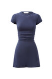 Tattiana T-Shirt Ruched Mini Dress, ALL STAR NAVY - alternate image 6