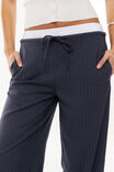 Bailey Layered Tailored Pant, NAVY SMOKE PINSTRIPE - alternate image 2