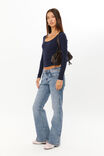 Riri Scoop Neck Long Sleeve, NAVY LEAGUE - alternate image 5