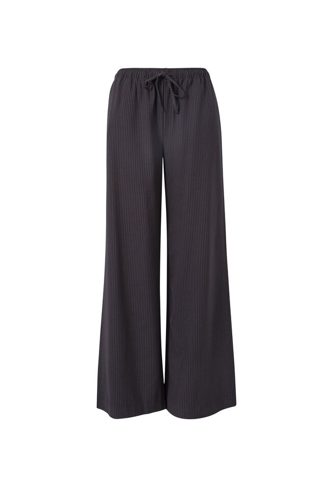Piper Pull On Pant, CHARCOAL PINSTRIPE
