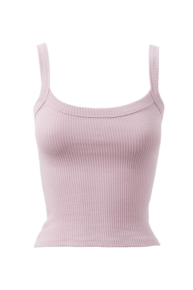 Riri Scoop Neck Tank, VIOLETTE DUSK