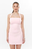 Kylie Halter A-Line Mini Dress, PRINCIPESSA PINK - alternate image 2