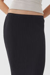 Kenzie Knit Maxi Skirt, BLACK - alternate image 4
