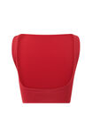 Luxe Low Back Crop Top, LIPSTICK RED - alternate image 7