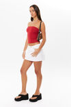 Soft Longline Tube Top, LIPSTICK RED - alternate image 5