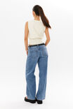 Georgia Button Through Knit Vest, LEMON PUFF - alternate image 5