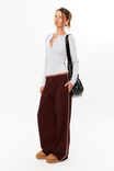 Harriet Henley Long Sleeve Top, GREY MARLE - alternate image 5