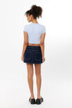 Luxe Cropped Short Sleeve Top, DELICATE BLUE - alternate image 3