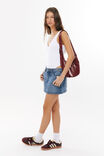 Maya Denim Mini Skirt, WINTER BLUE - alternate image 5