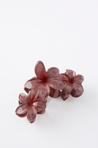 Single Hair Claw, LILAC/MULTIFLOWER