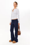 Nelly Flare Leg Track Pant, ROYAL NAVY - alternate image 5