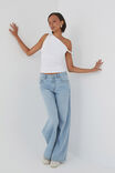 Luxe Bree Ruched Twist Top, WHITE - alternate image 5