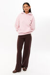 Cherrytini Oversized Fleece Hoodie, ROSETTE PINK/CHERRYTINI - alternate image 3