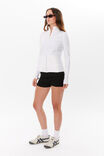 Tammy Active Zip Through Jacket, MERINGUE WHITE - alternate image 5