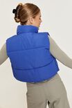 Recycled Puffer Vest, SAPPHIRE BLUE