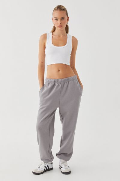 90S Jogger Track Pant, CEMENT GREY