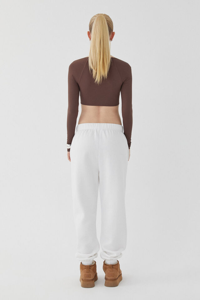 90S Jogger Track Pant, CLOUD WHITE