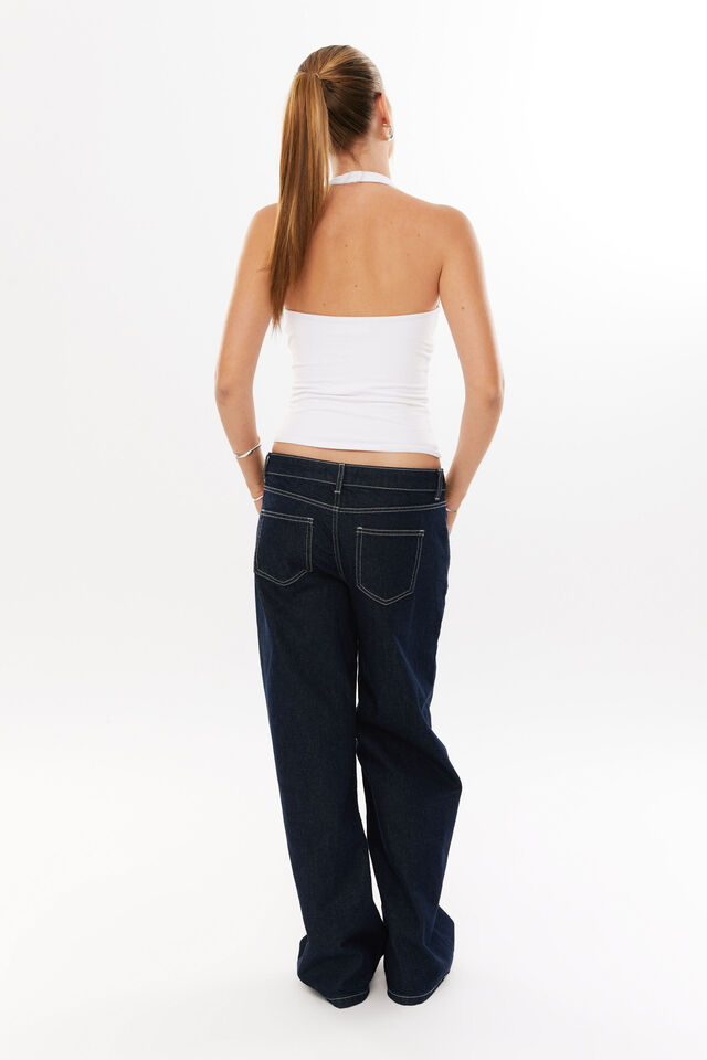 Soft Andi Halter Top, WHITE