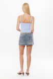 Luxe Twist Front Cami, BLUEBERRY CREAM - alternate image 3