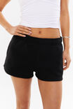 Malia Sweat Short, BLACK - alternate image 4