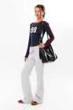 Gracie Long Sleeve Graphic Top, NAVY LEAGUE/98 - alternate image 5