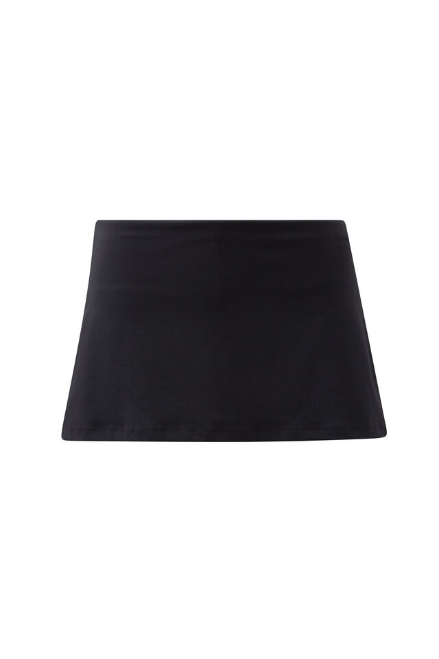 Lily Aline Mini Skort, BLACK