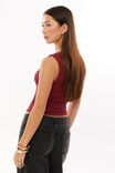 Soft Jolene Top, DEEP CHERRY - alternate image 5