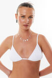 Tri Slide Bikini Top, WHITE - alternate image 1