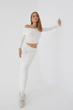 Kenzie Knit Maxi Skirt, MERINGUE WHITE - alternate image 5