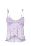 Lucy Mesh Cami, NAOMI FLORAL LILAC - alternate image 6