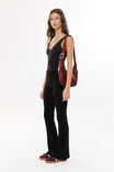 Luxe V Neck Bodysuit, BLACK - alternate image 5