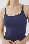 Paris Scoop Neck Tank, ALL STAR NAVY - alternate image 4