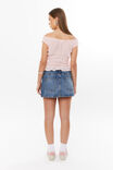 Sienna Ruched Top, GRAPEFRUIT PINK - alternate image 3