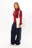 Tammy Active Zip Through Jacket, DEEP CHERRY - alternate image 4