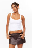 Rylie Micro Skort, DARK PLUM PU - alternate image 2