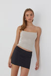 Luxe Hipster Mini Skirt, BLACK - alternate image 5