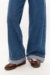 High Rise Wide Jean, IRIS BLUE - alternate image 5