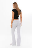 Giselle Scoop Neck Tee, BLACK - alternate image 3