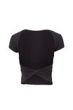 Soft Backless Tee, BLACK - alternate image 7