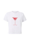 Everyday Graphic Tee, WHITE/CHERRYTINI - alternate image 6