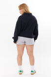 Pia Collared Polo Jumper, NAVY - alternate image 3