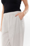 Mimi Pull On Pant, BEIGE/BLACK STRIPE - alternate image 2