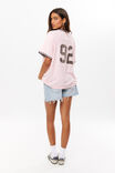 Regina V-Neck Jersey, SHERBET PINK/LA 92 - alternate image 3