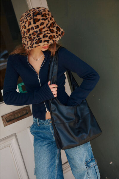 Fluffy Hat, LEOPARD