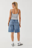 Dad Denim Jort, VACAY BLUE - alternate image 3